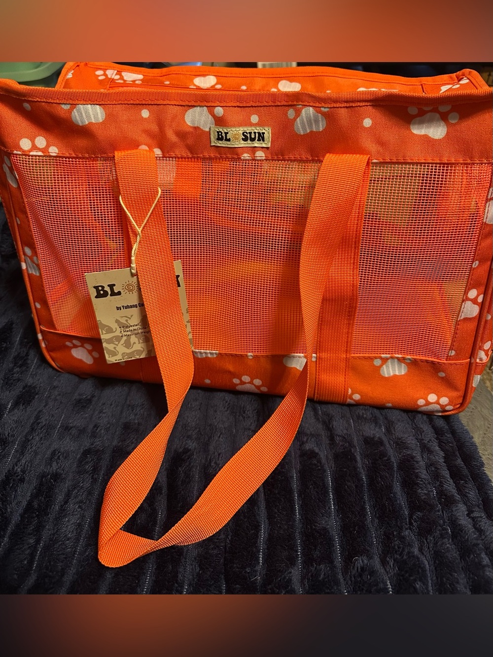 BLOSUN 17 inch Pet Carrier Travel Bag